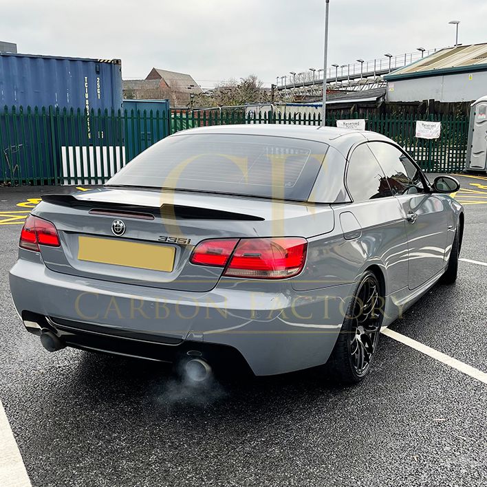 PSM Style Pre-Preg Carbon Fibre Boot Spoiler for BMW 3 Series E93 Convertible inc M3 07-13 - Carbon Factory