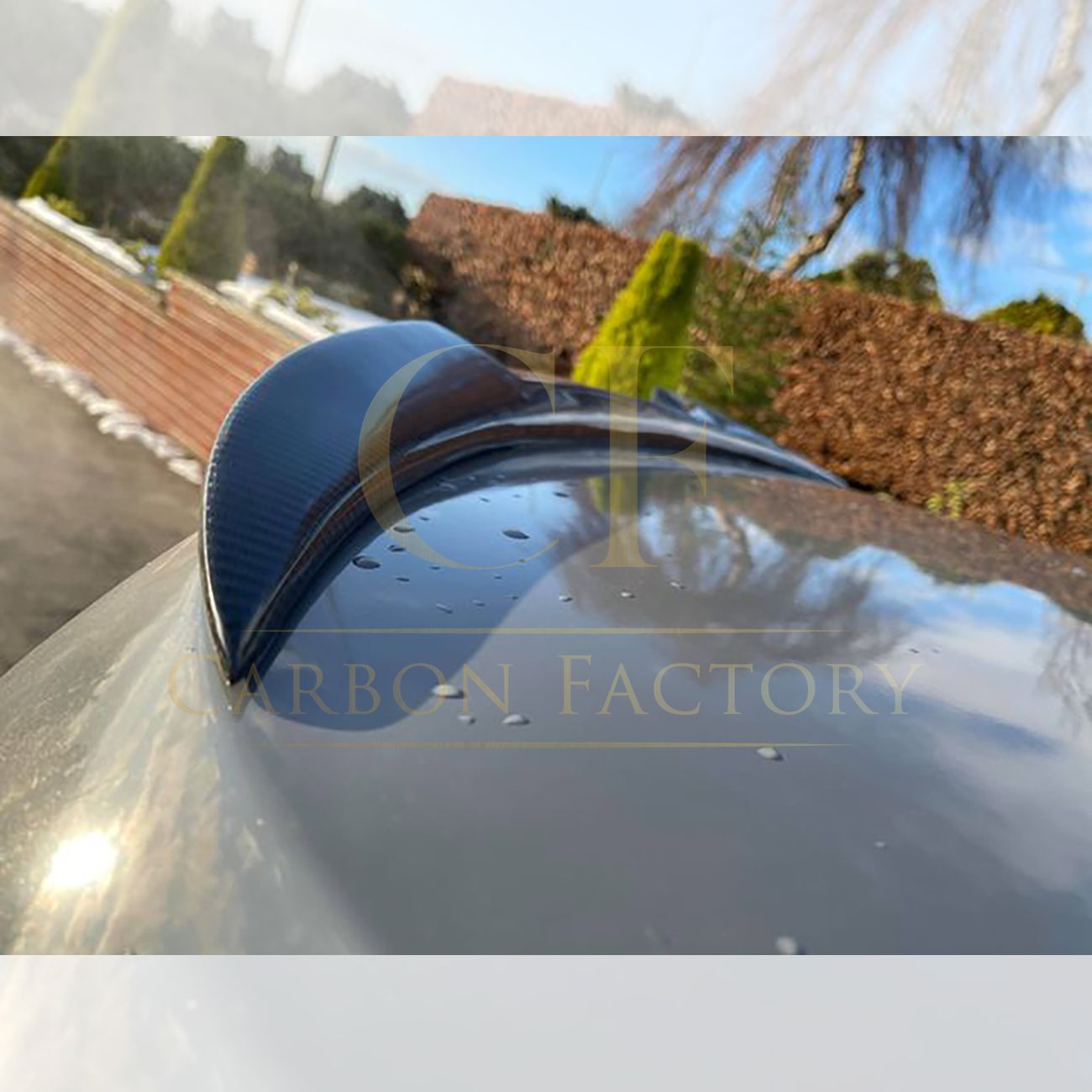 PSM Style Pre-Preg Carbon Fibre Boot Spoiler for BMW 3 Series E93 Convertible inc M3 07-13 - Carbon Factory