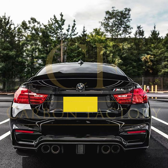 PSM Style Pre-Preg Carbon Fibre Boot Spoiler for BMW 3 Series F30 F80 Saloon inc M3 13-18 - Carbon Factory