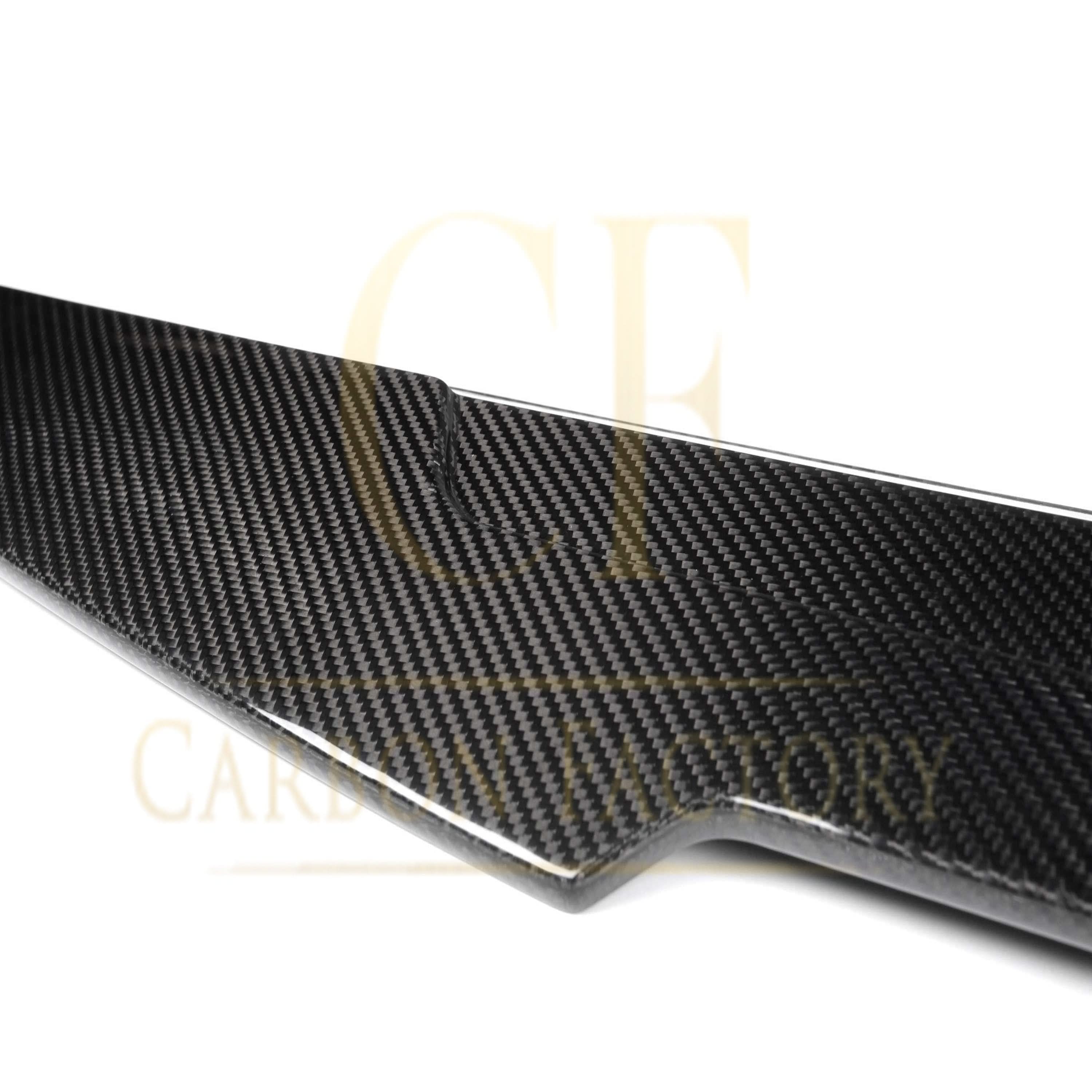 PSM Style Pre-Preg Carbon Fibre Boot Spoiler for BMW 3 Series F30 F80 Saloon inc M3 13-18 - Carbon Factory