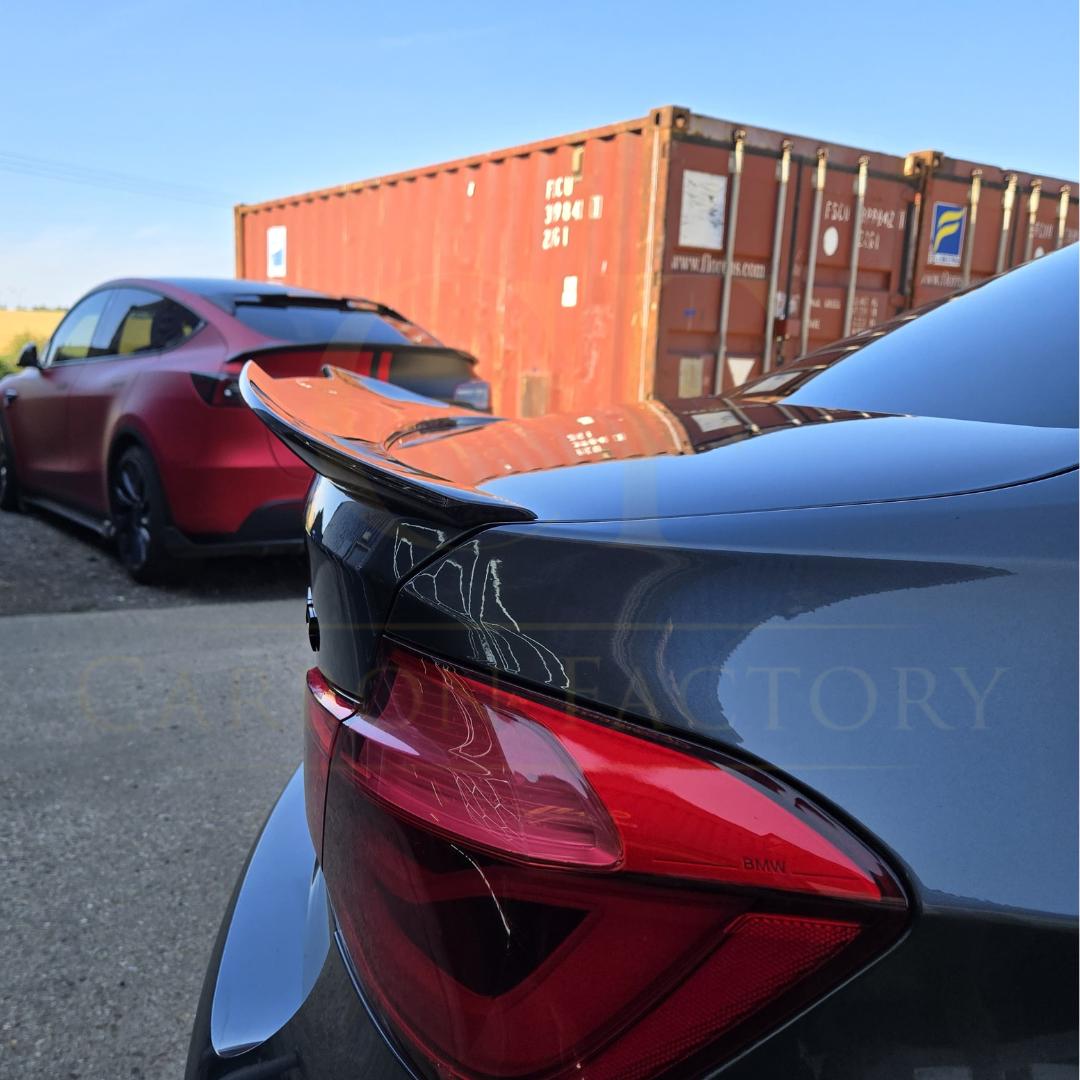 PSM Style Pre-Preg Carbon Fibre Boot Spoiler for BMW 3 Series F30 F80 Saloon inc M3 13-18 - Carbon Factory