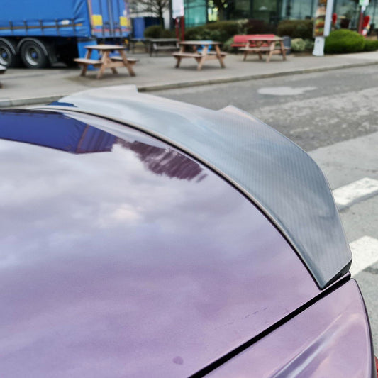 PSM Style Pre-Preg Carbon Fibre Boot Spoiler for BMW 4 Series F32 Coupe 14-20 - Carbon Factory