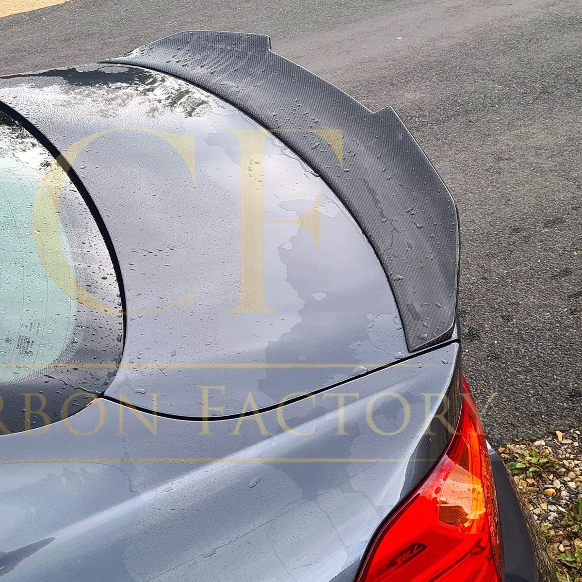 PSM Style Pre-Preg Carbon Fibre Boot Spoiler for BMW 4 Series F32 Coupe 14-20 - Carbon Factory