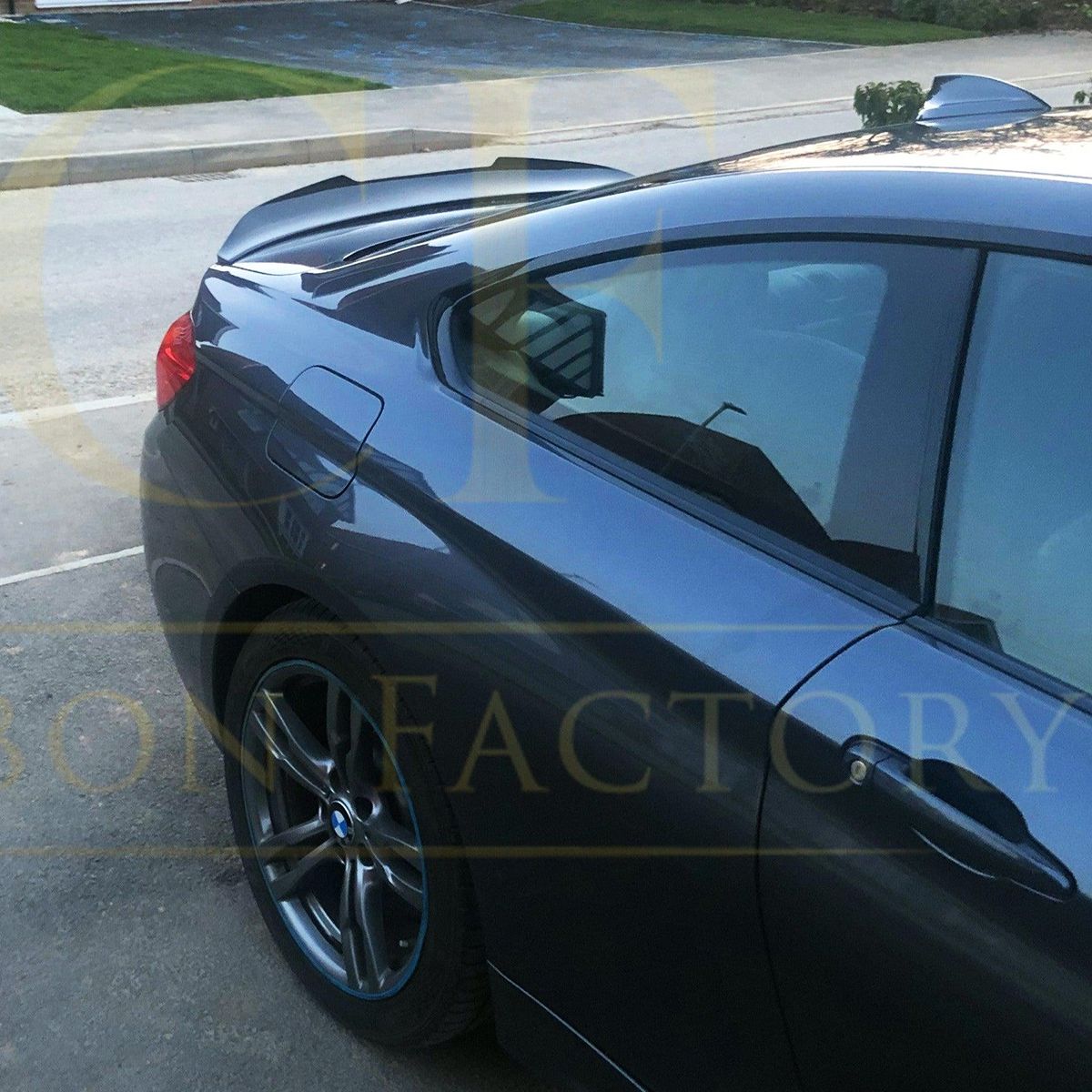 PSM Style Pre-Preg Carbon Fibre Boot Spoiler for BMW 4 Series F32 Coupe 14-20 - Carbon Factory