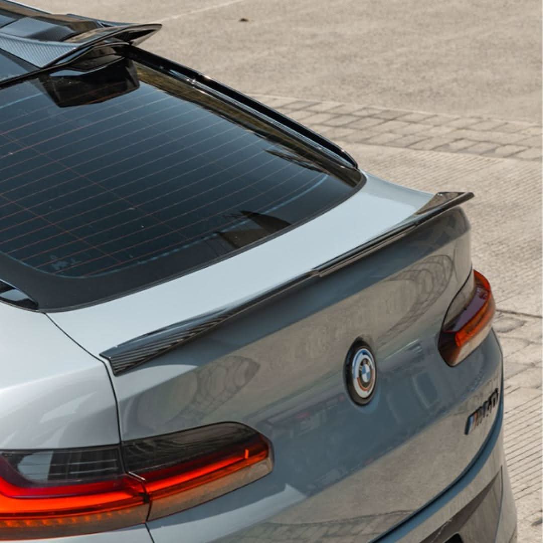 SQ Style Pre-Preg Carbon Fibre Boot Spoiler for BMW  G02 X4 F98 X4M 2019-Present - Carbon Factory