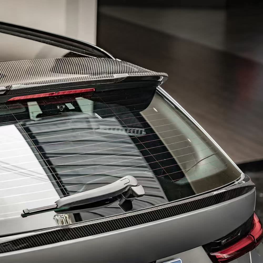 SQ Style Pre-Preg Carbon Fibre Boot Spoiler for BMW G81 M3 G21 3 Series Touring 19-Present - Carbon Factory