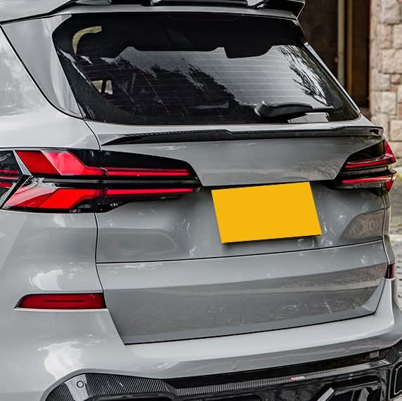 SQ Style Pre-Preg Carbon Fibre Rear Spoiler for BMW G05 X5 19-25 - Carbon Factory
