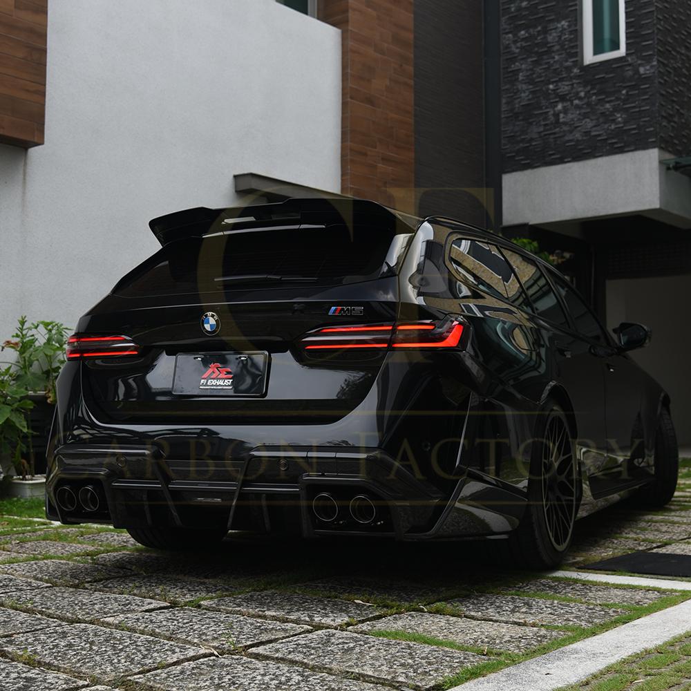 SQ Style Pre-Preg Carbon Fibre Roof Spoiler for BMW G99 M5 2025-Present - Carbon Factory