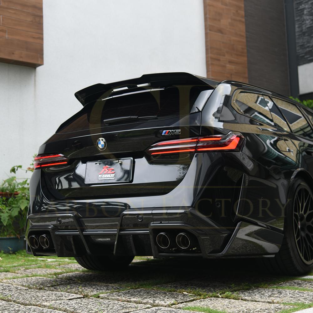 SQ Style Pre-Preg Carbon Fibre Roof Spoiler for BMW G99 M5 2025-Present - Carbon Factory