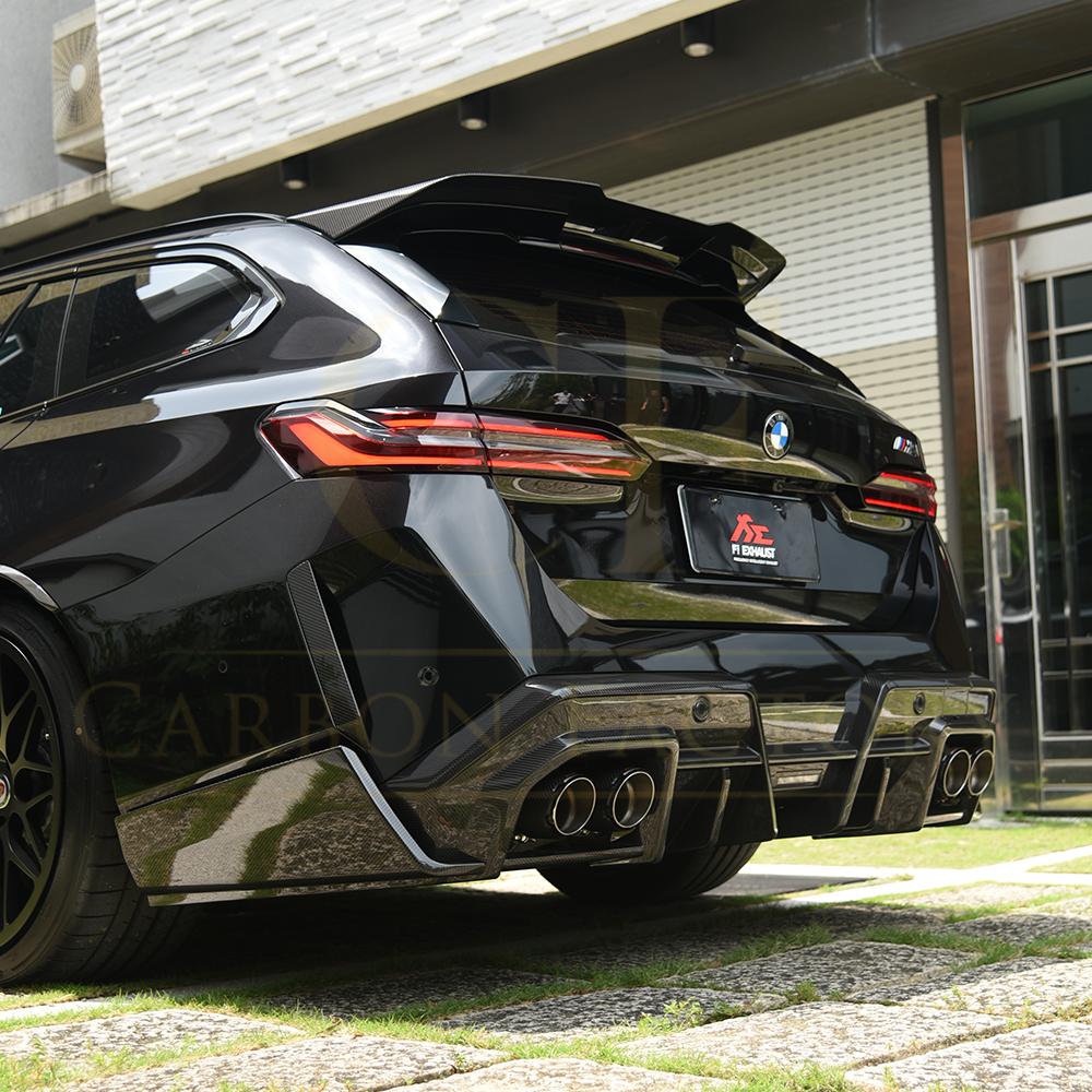SQ Style Pre-Preg Carbon Fibre Roof Spoiler for BMW G99 M5 2025-Present - Carbon Factory