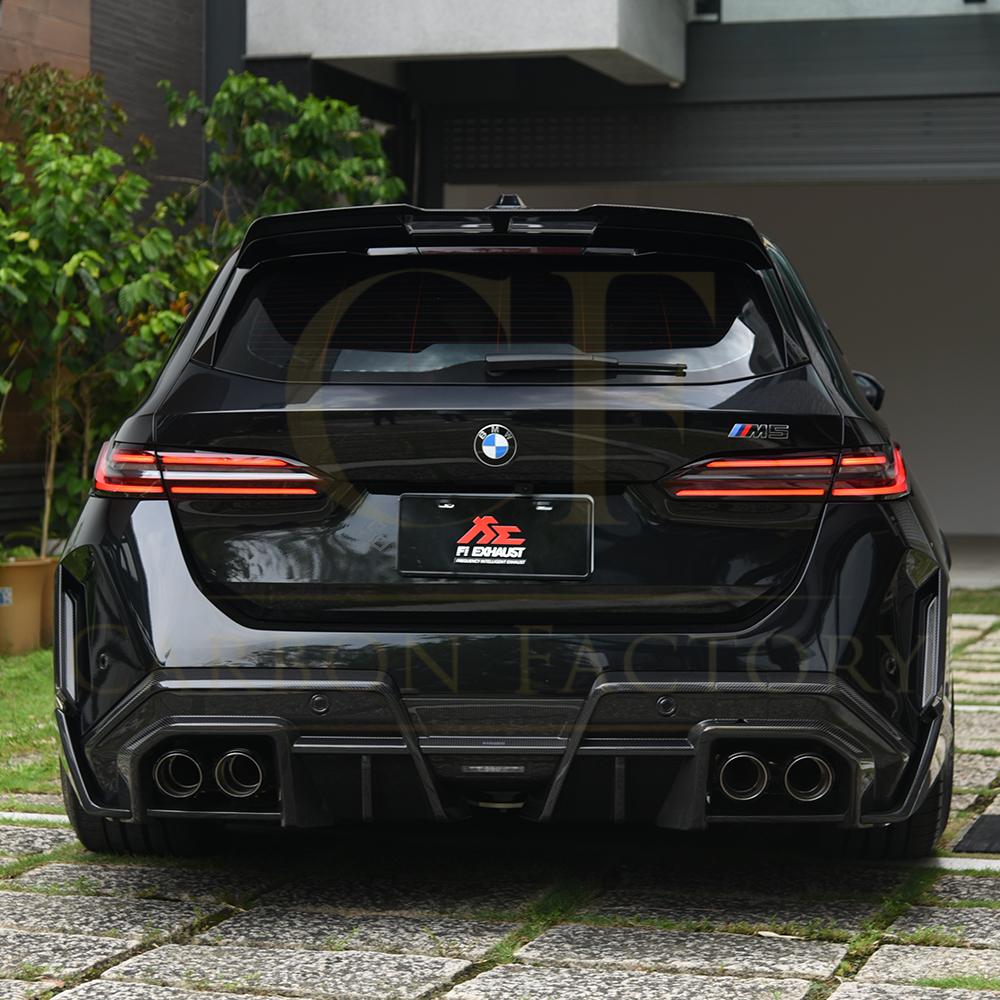 SQ Style Pre-Preg Carbon Fibre Roof Spoiler for BMW G99 M5 2025-Present - Carbon Factory