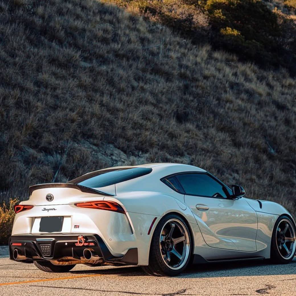 TRD Style Pre-Preg Carbon Fibre Rear Spoiler for Toyota A90 Supra 19-Present - Carbon Factory