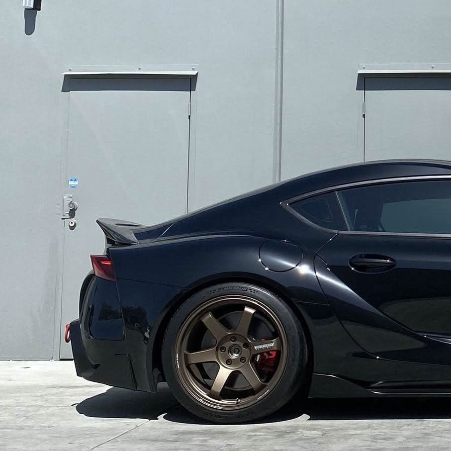 TRD Style Pre-Preg Carbon Fibre Rear Spoiler for Toyota A90 Supra 19-Present - Carbon Factory