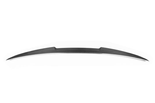 V Style Pre-Preg Carbon Fibre Boot Spoiler for Audi C8 A6 S6 19-24 - Carbon Factory