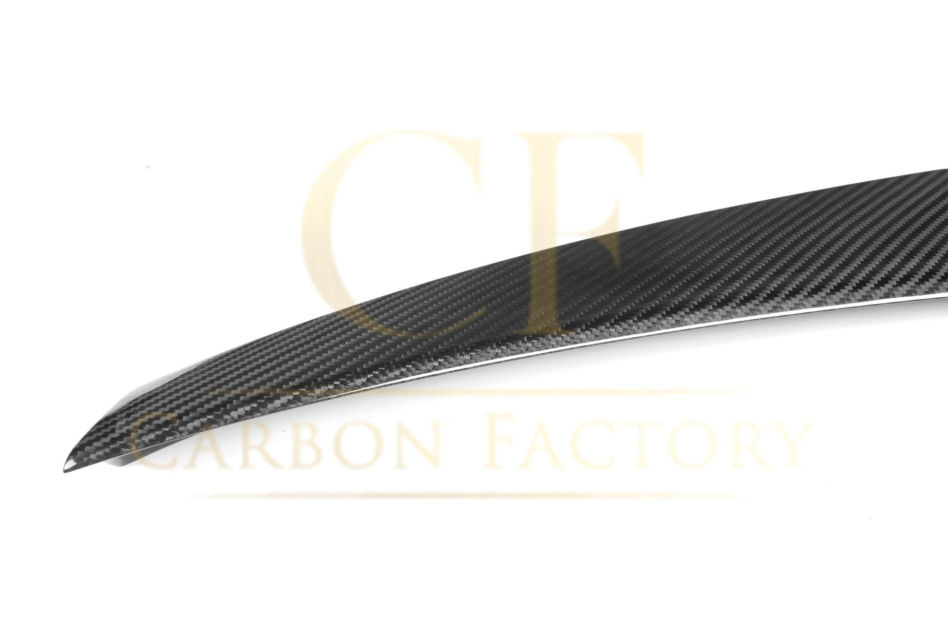 V Style Pre-Preg Carbon Fibre Boot Spoiler for Audi C8 A6 S6 19-24 - Carbon Factory