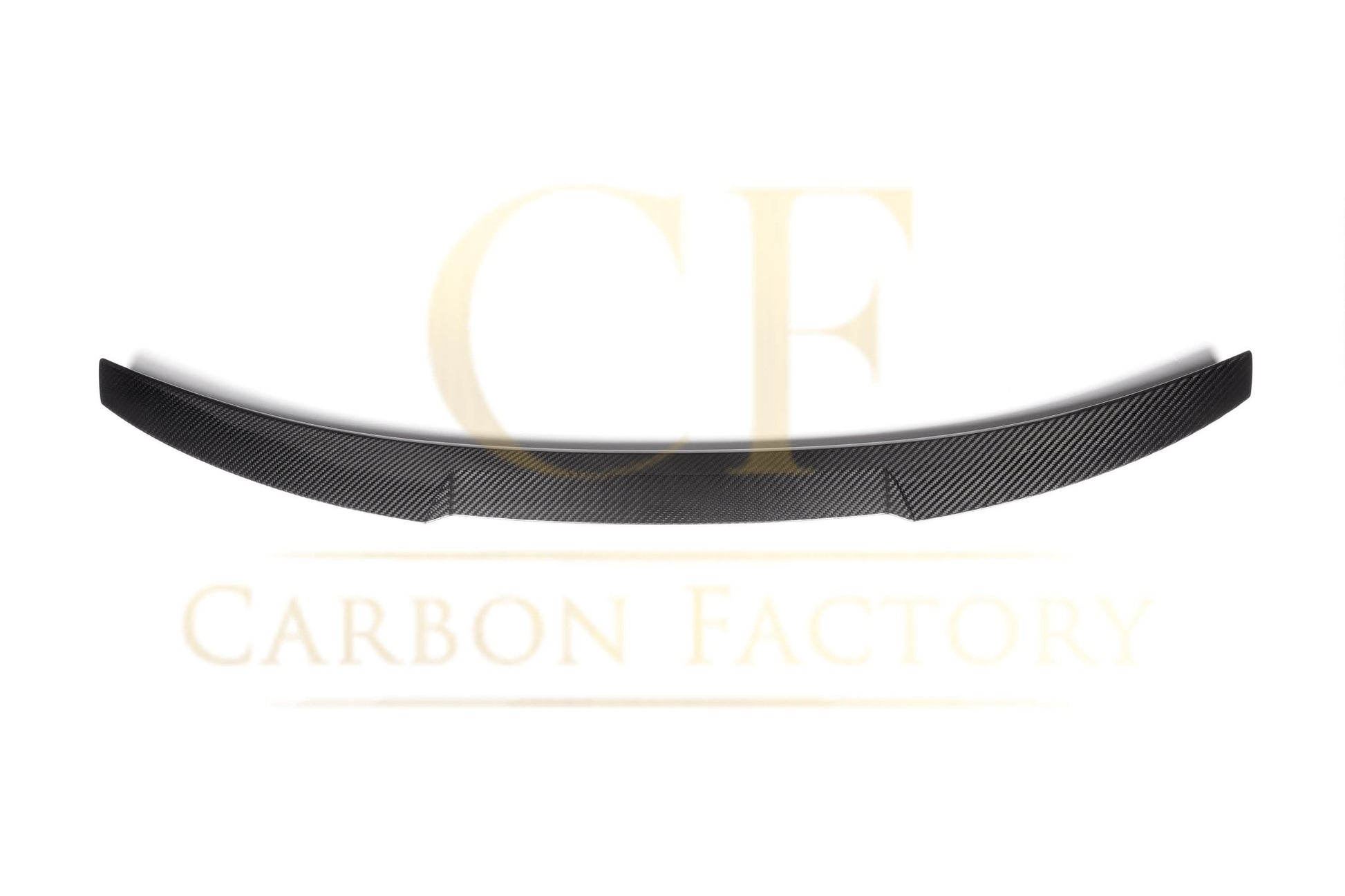 V Style Pre-Preg Carbon Fibre Boot Spoiler for Audi C8 A6 S6 19-24 - Carbon Factory
