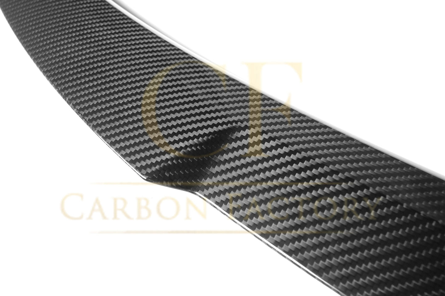 V Style Pre-Preg Carbon Fibre Boot Spoiler for Audi C8 A6 S6 19-24 - Carbon Factory
