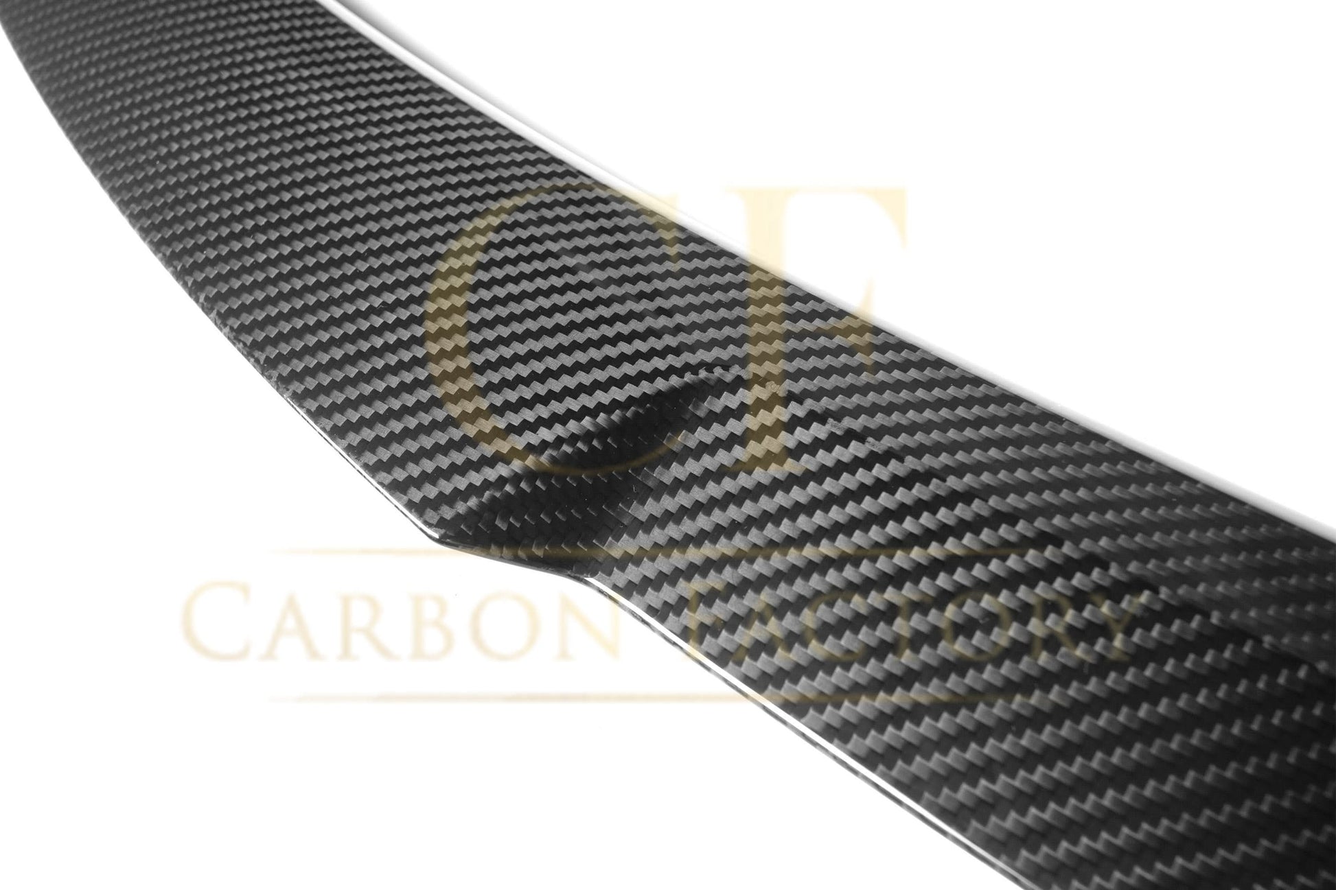 V Style Pre-Preg Carbon Fibre Boot Spoiler for Audi C8 A6 S6 19-24 - Carbon Factory