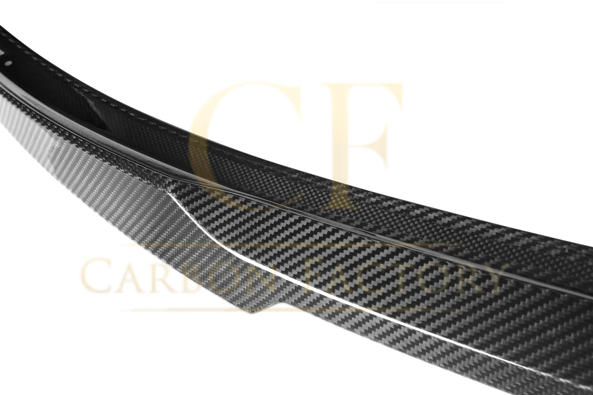 V Style Pre-Preg Carbon Fibre Boot Spoiler for Audi C8 A6 S6 19-24 - Carbon Factory