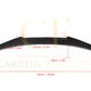 V Style Pre-Preg Carbon Fibre Boot Spoiler for Audi C8 A6 S6 19-24 - Carbon Factory