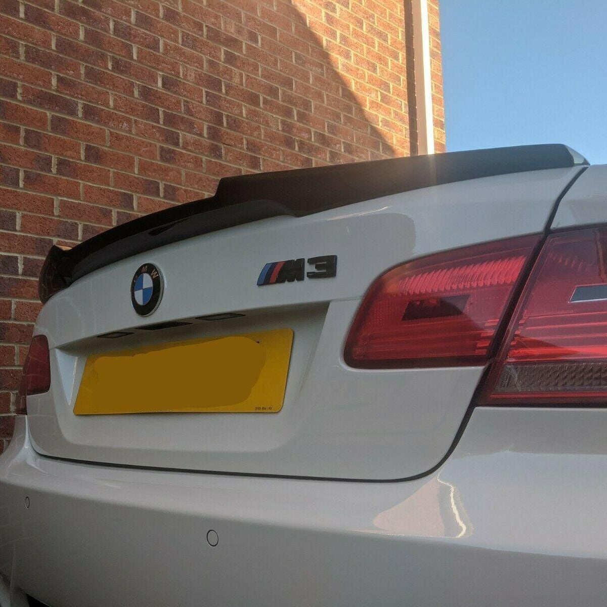 V Style Pre-Preg Carbon Fibre Boot Spoiler for BMW 3 Series E92 Coupe inc - Carbon Factory