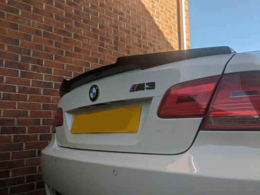V Style Pre-Preg Carbon Fibre Boot Spoiler for BMW 3 Series E92 Coupe inc - Carbon Factory