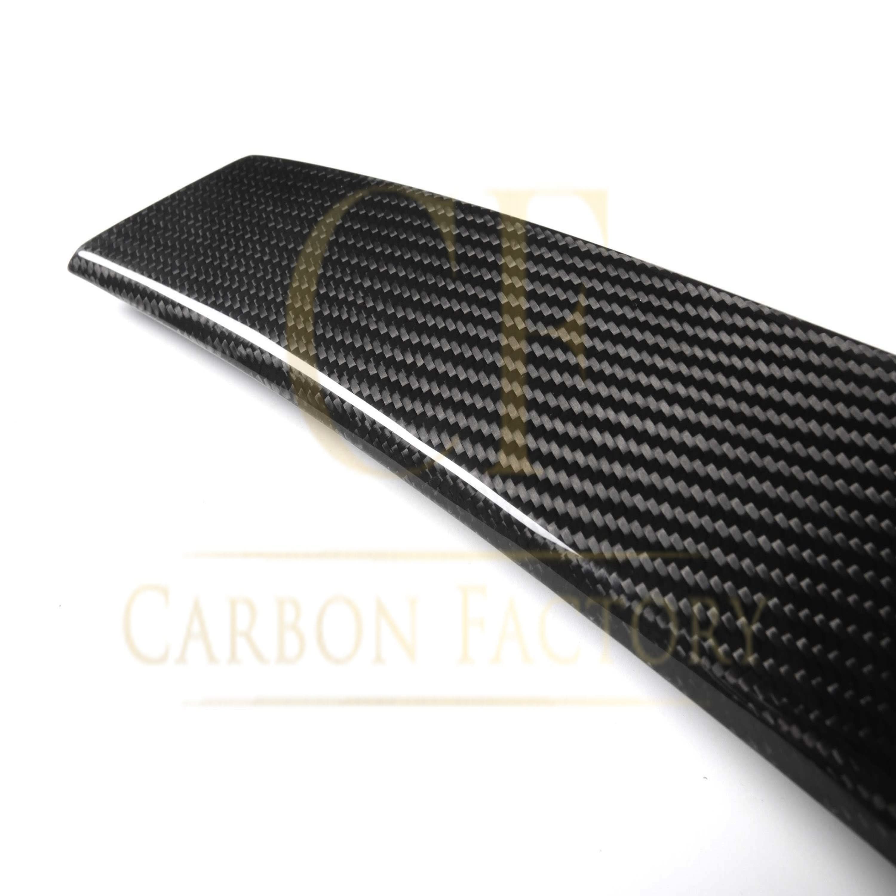V Style Pre-Preg Carbon Fibre Boot Spoiler for BMW 3 Series E93 Convertible inc M3 07-13 - Carbon Factory