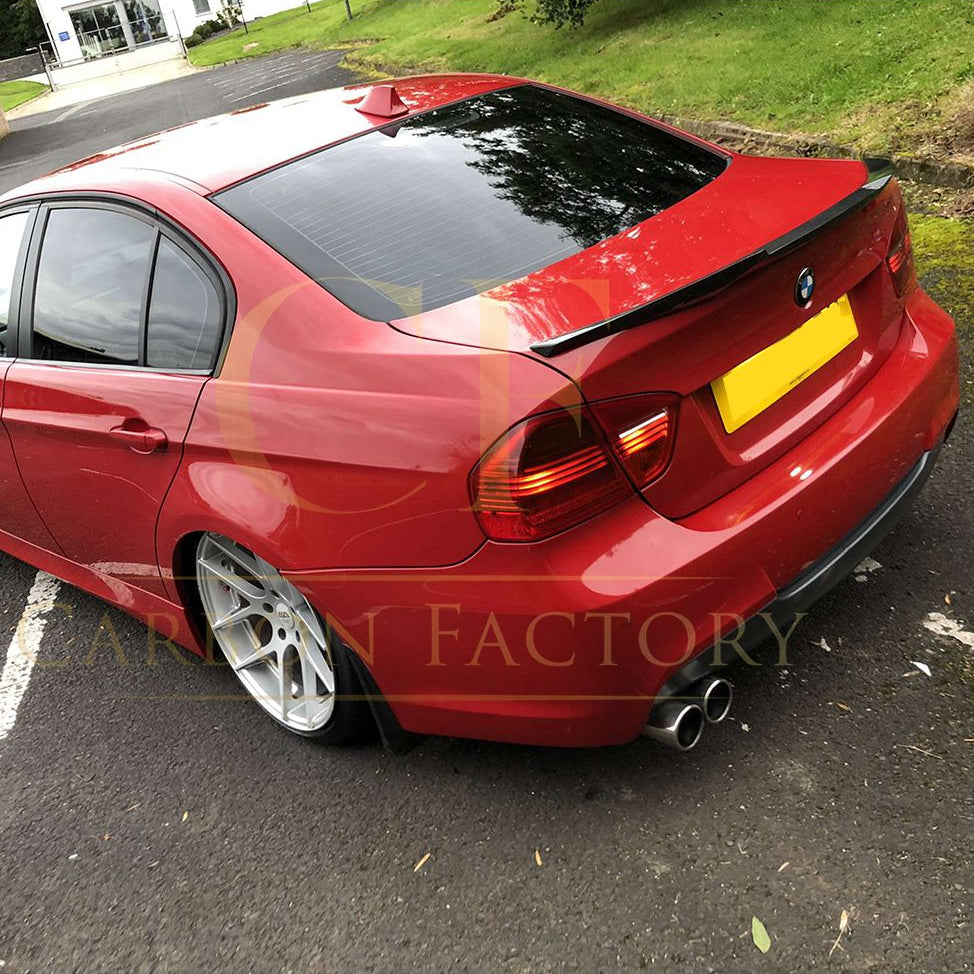 V Style Pre-Preg Carbon Fibre Boot Spoiler for BMW 3 Series F30 F80 Saloon inc M3 13-18 - Carbon Factory