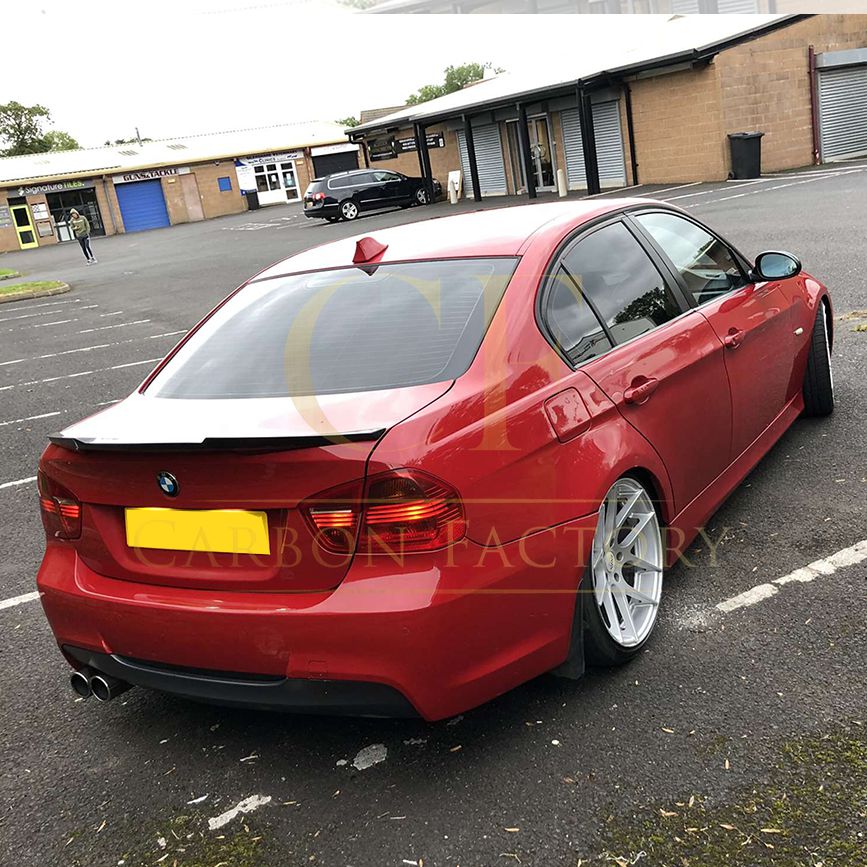 V Style Pre-Preg Carbon Fibre Boot Spoiler for BMW 3 Series F30 F80 Saloon inc M3 13-18 - Carbon Factory