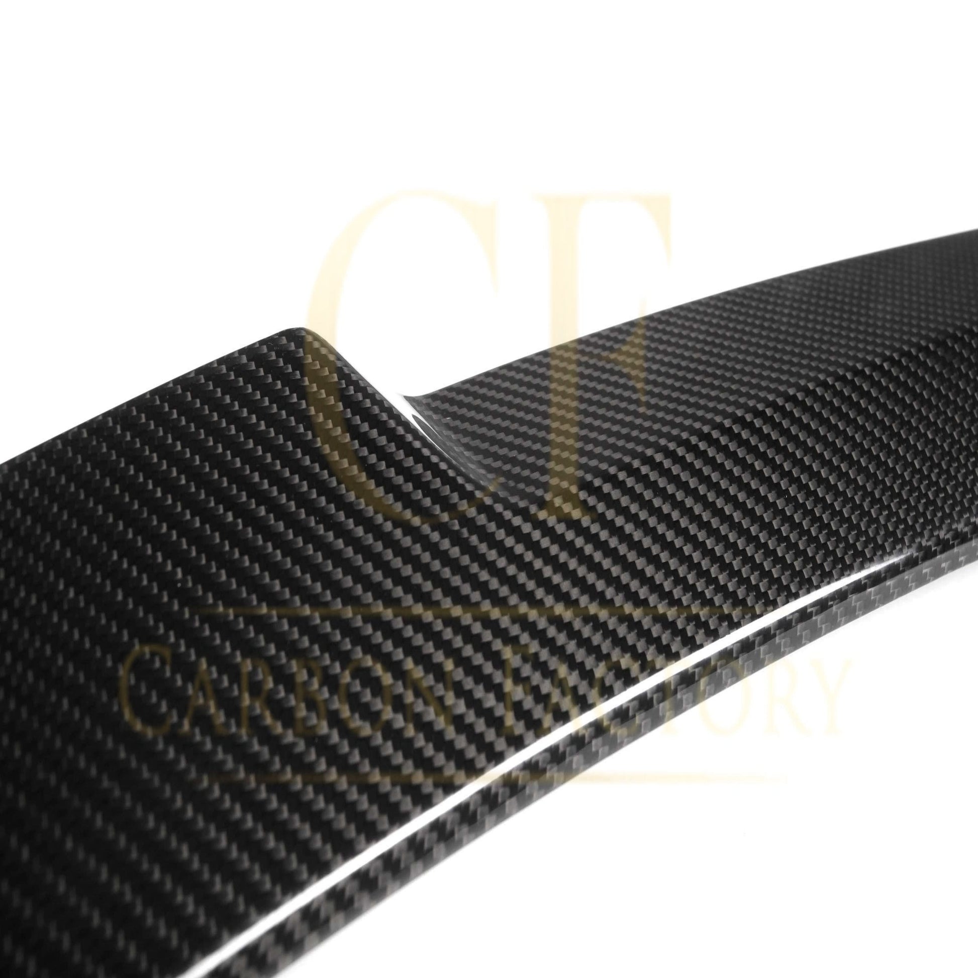 V Style Pre-Preg Carbon Fibre Boot Spoiler for BMW 3 Series F30 F80 Saloon inc M3 13-18 - Carbon Factory