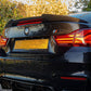 V Style Pre-Preg Carbon Fibre Boot Spoiler for BMW 4 Series F33 Convertible inc F83 M4 14-20 - Carbon Factory