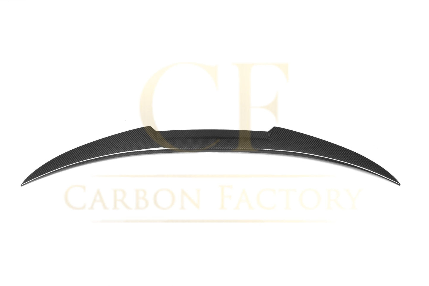 V Style Pre-Preg Carbon Fibre Boot Spoiler for BMW 4 Series F33 Convertible inc F83 M4 14-20 - Carbon Factory