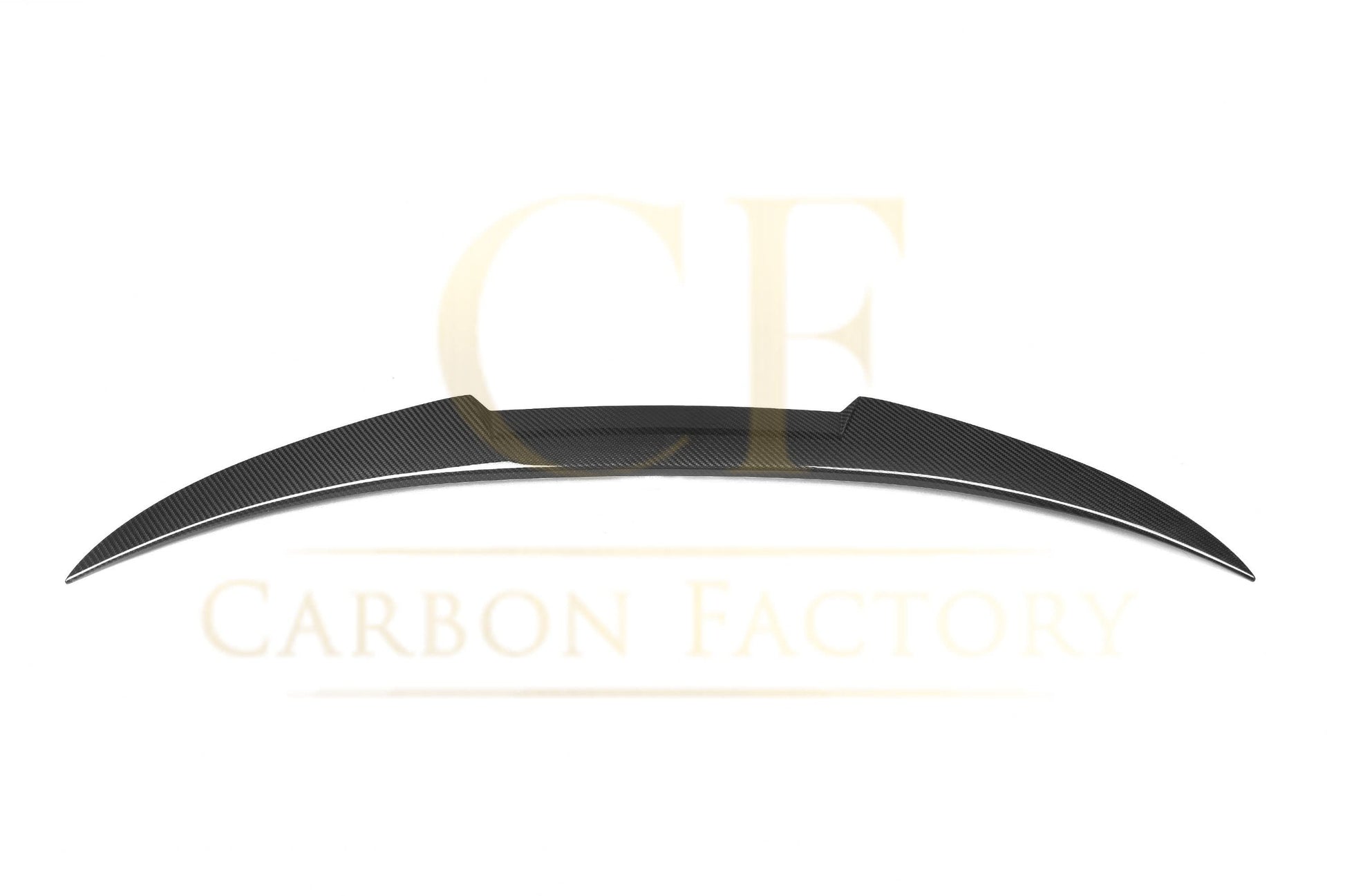 V Style Pre-Preg Carbon Fibre Boot Spoiler for BMW 4 Series F33 Convertible inc F83 M4 14-20 - Carbon Factory