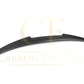 V Style Pre-Preg Carbon Fibre Boot Spoiler for BMW 4 Series F33 Convertible inc F83 M4 14-20 - Carbon Factory
