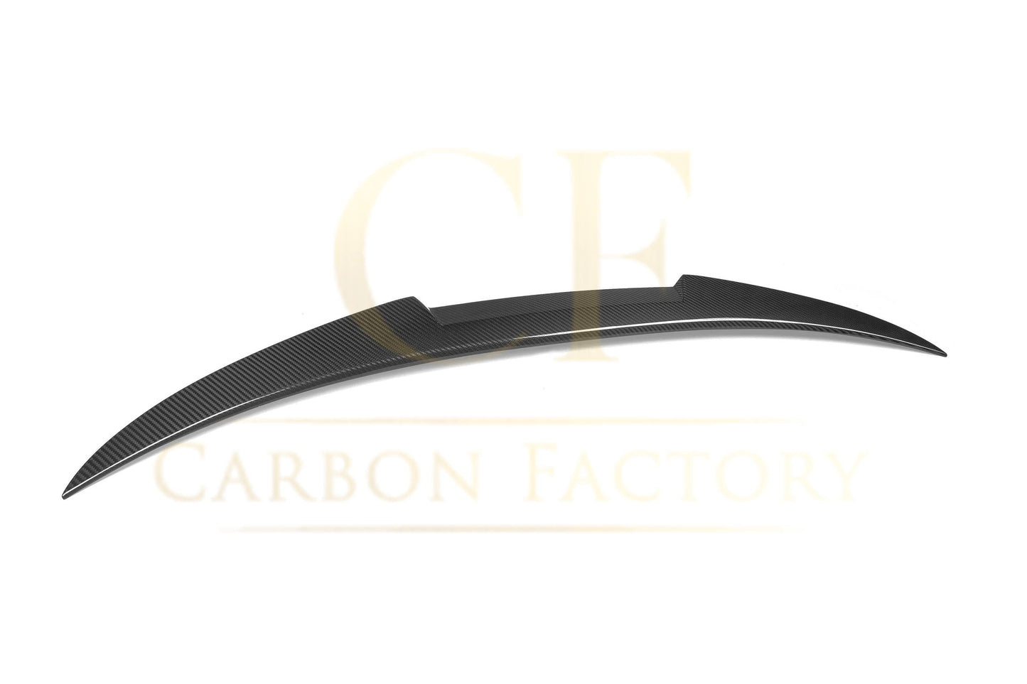 V Style Pre-Preg Carbon Fibre Boot Spoiler for BMW 4 Series F33 Convertible inc F83 M4 14-20 - Carbon Factory