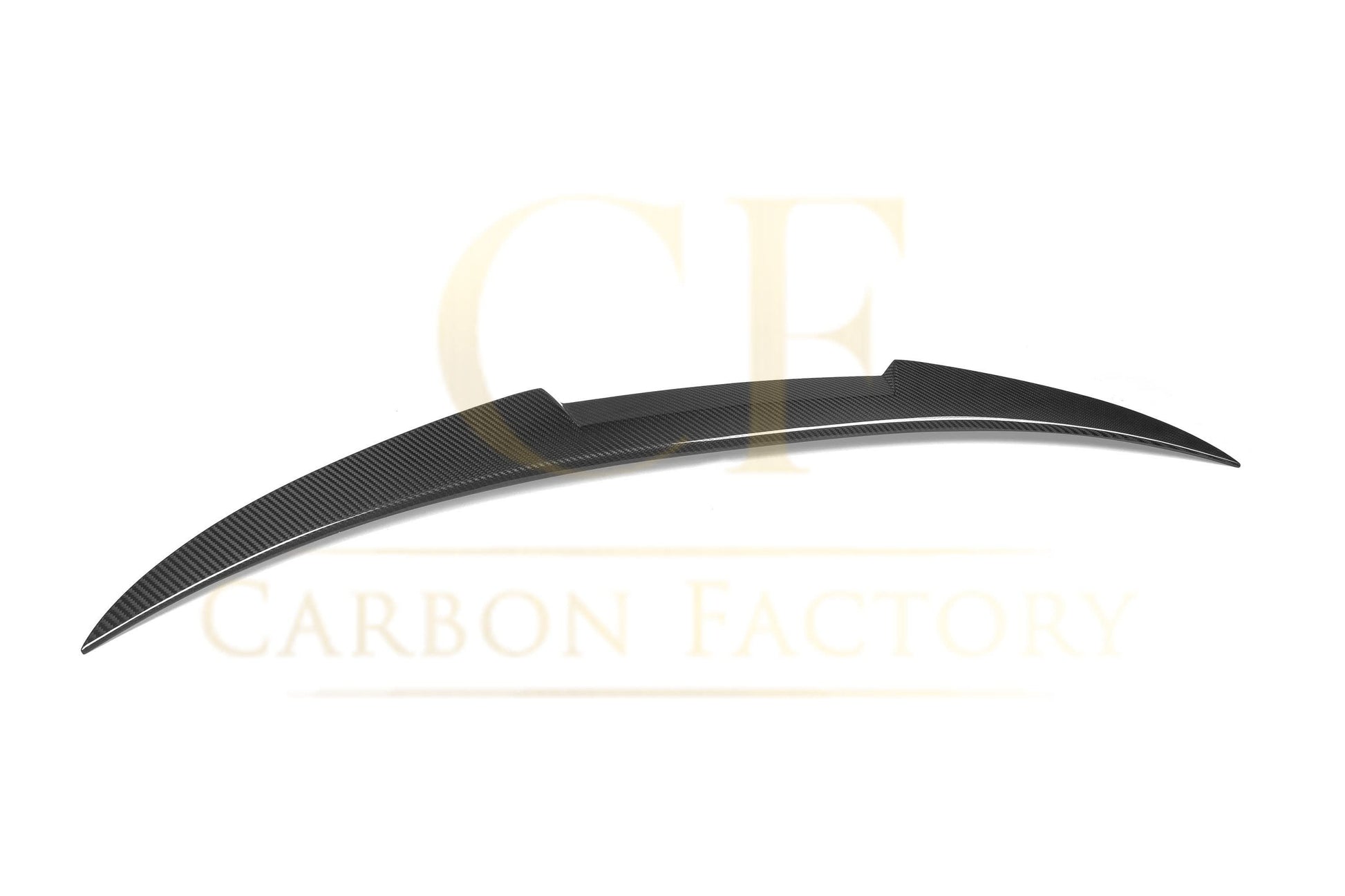 V Style Pre-Preg Carbon Fibre Boot Spoiler for BMW 4 Series F33 Convertible inc F83 M4 14-20 - Carbon Factory