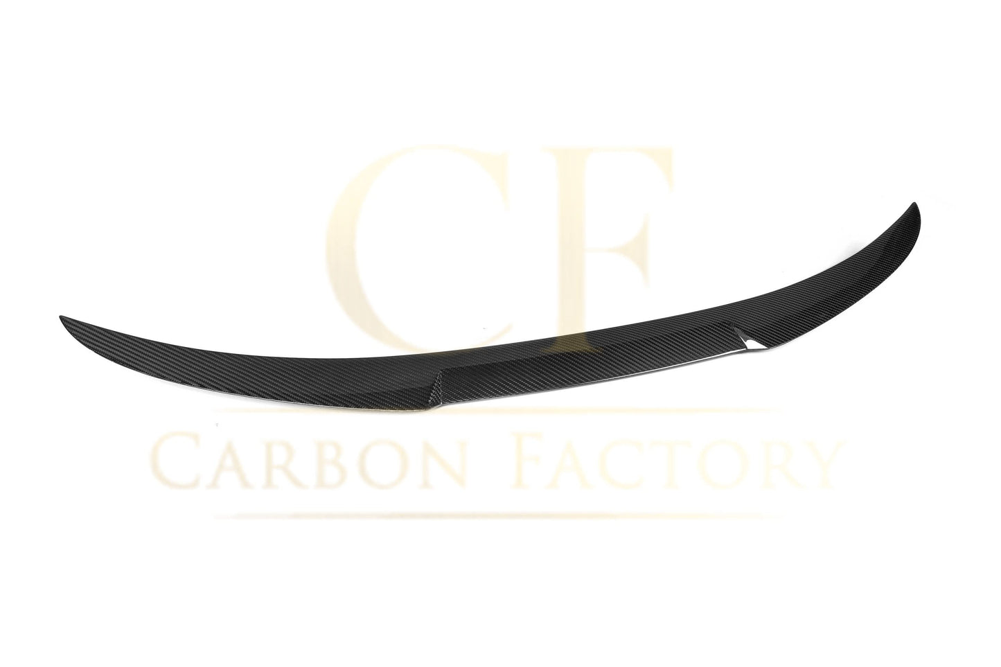 V Style Pre-Preg Carbon Fibre Boot Spoiler for BMW 4 Series F33 Convertible inc F83 M4 14-20 - Carbon Factory