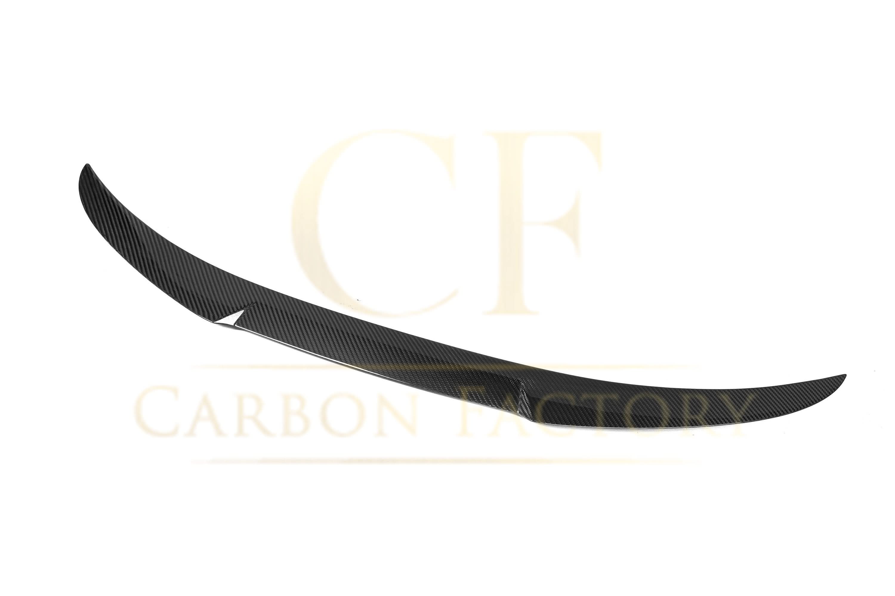 V Style Pre-Preg Carbon Fibre Boot Spoiler for BMW 4 Series F33 Convertible inc F83 M4 14-20 - Carbon Factory