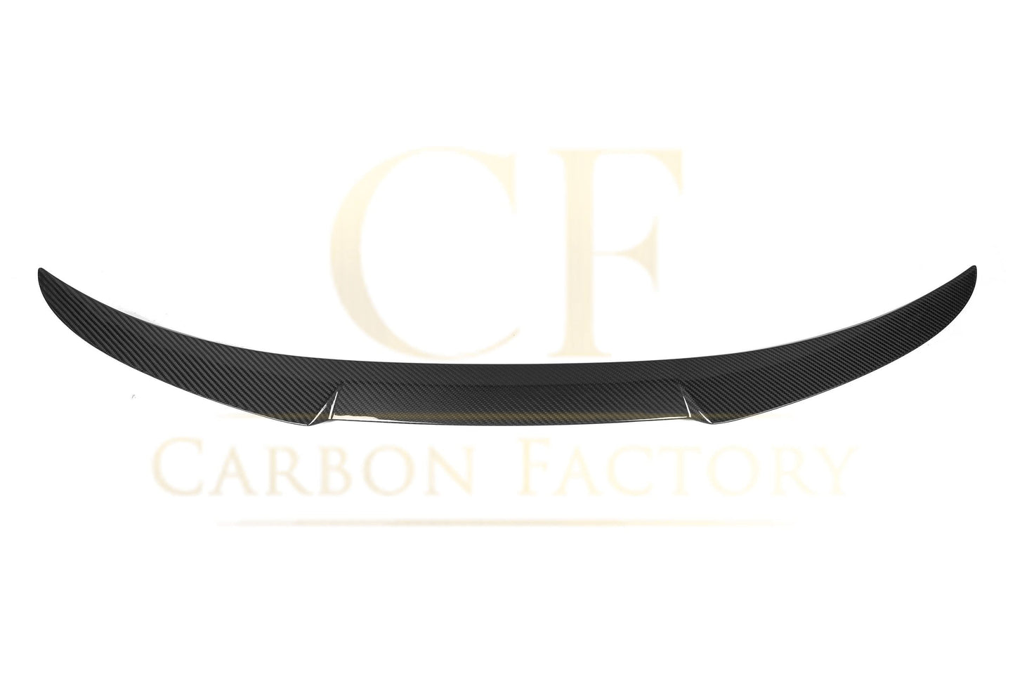 V Style Pre-Preg Carbon Fibre Boot Spoiler for BMW 4 Series F33 Convertible inc F83 M4 14-20 - Carbon Factory