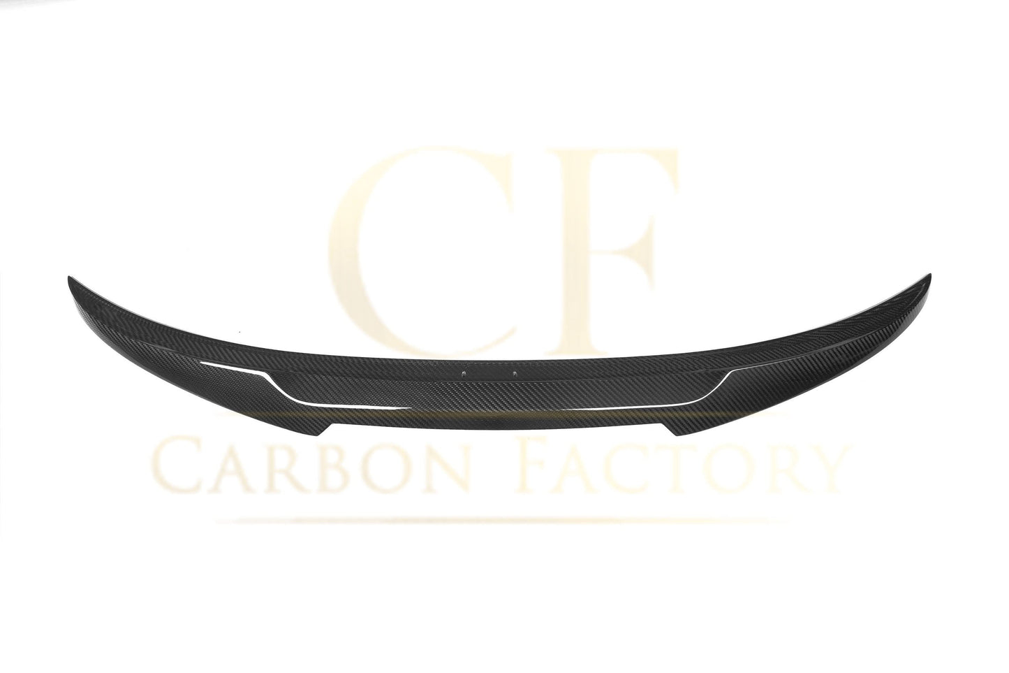 V Style Pre-Preg Carbon Fibre Boot Spoiler for BMW 4 Series F33 Convertible inc F83 M4 14-20 - Carbon Factory