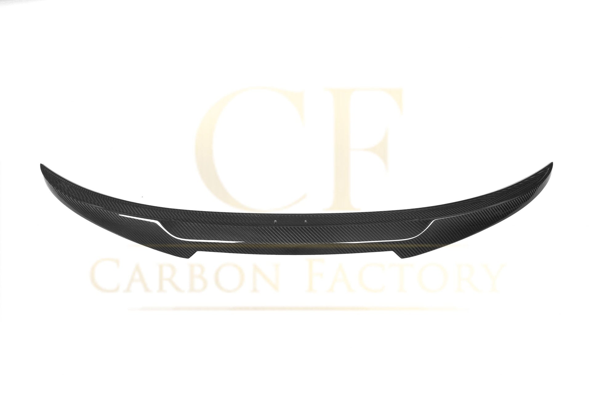 V Style Pre-Preg Carbon Fibre Boot Spoiler for BMW 4 Series F33 Convertible inc F83 M4 14-20 - Carbon Factory