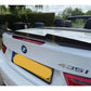 V Style Pre-Preg Carbon Fibre Boot Spoiler for BMW 4 Series F33 Convertible inc F83 M4 14-20 - Carbon Factory