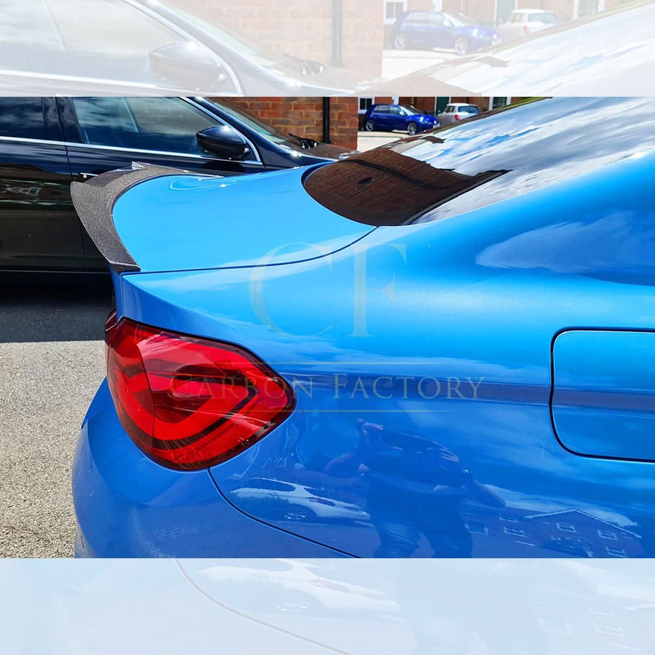 V Style Pre-Preg Carbon Fibre Boot Spoiler for BMW F82 M4 Coupe 14-20 - Carbon Factory