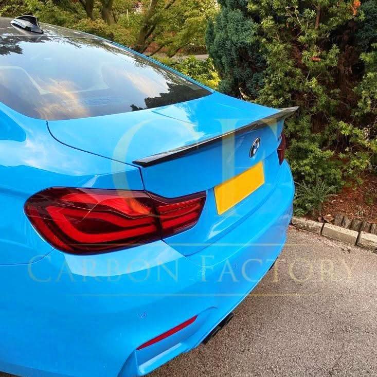 V Style Pre-Preg Carbon Fibre Boot Spoiler for BMW F82 M4 Coupe 14-20 - Carbon Factory