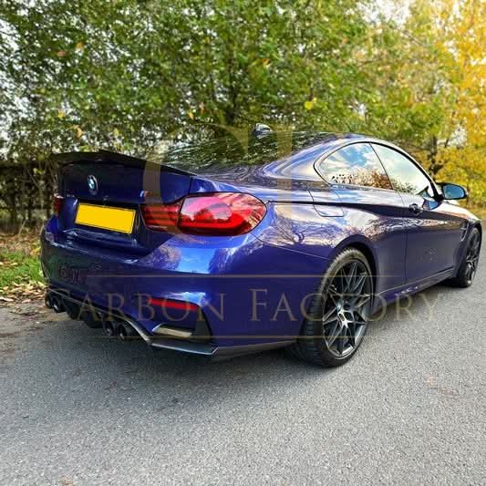 V Style Pre-Preg Carbon Fibre Boot Spoiler for BMW F82 M4 Coupe 14-20 - Carbon Factory