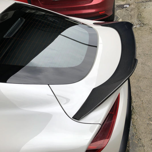 V Style Pre-Preg Carbon Fibre Rear Spoiler for Toyota A90 Supra 19-Present - Carbon Factory