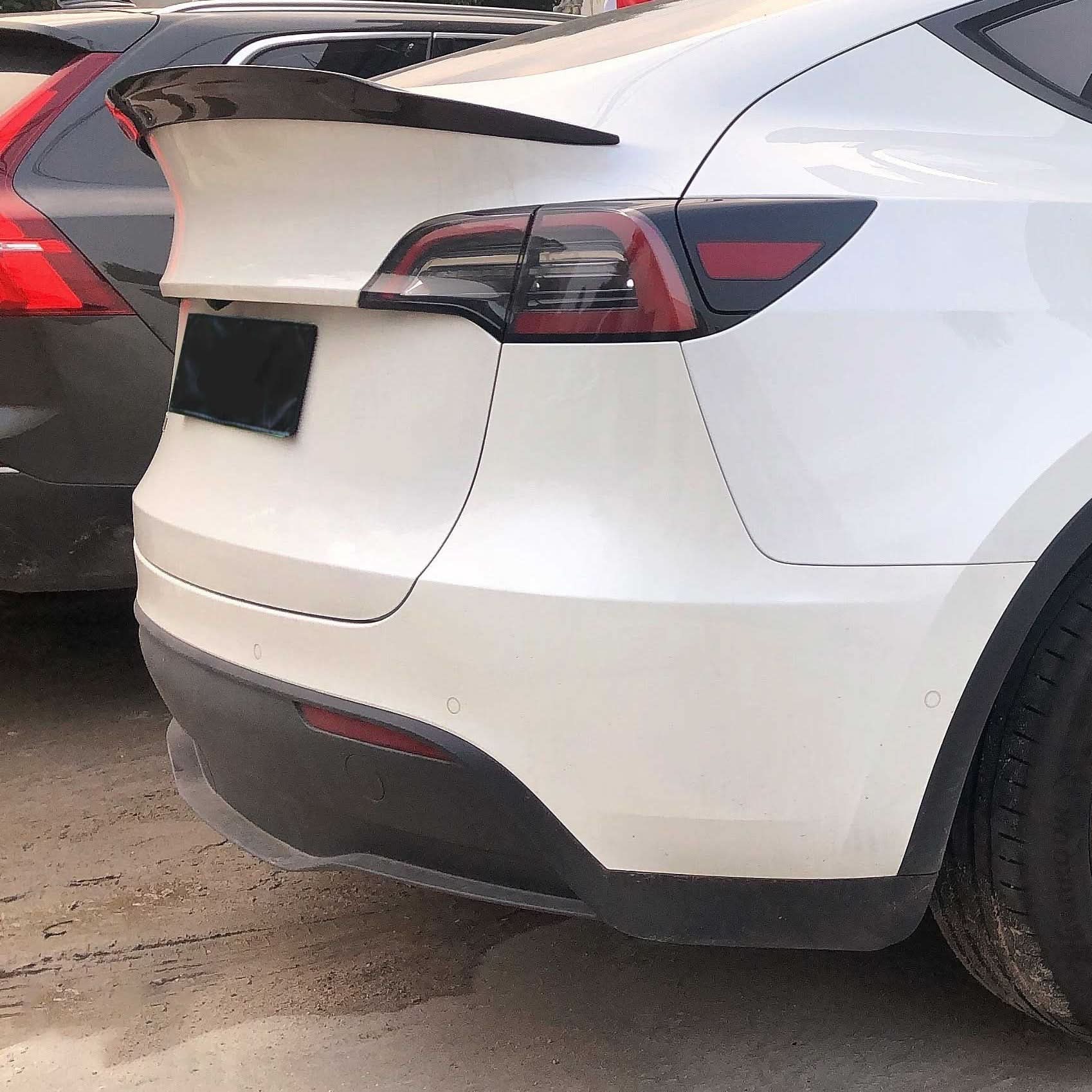 VS Style Pre-Preg Carbon Fibre Boot Spoiler for Tesla Model Y 16-Present - Carbon Factory