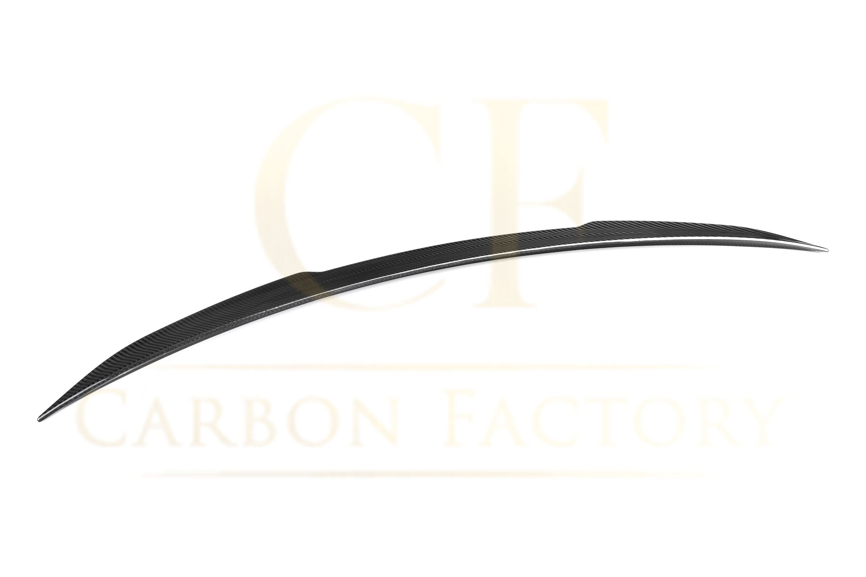 X Style Pre-Preg Carbon Fibre Boot Spoiler for Mercedes Benz C238 E Class Coupe 17-Present - Carbon Factory