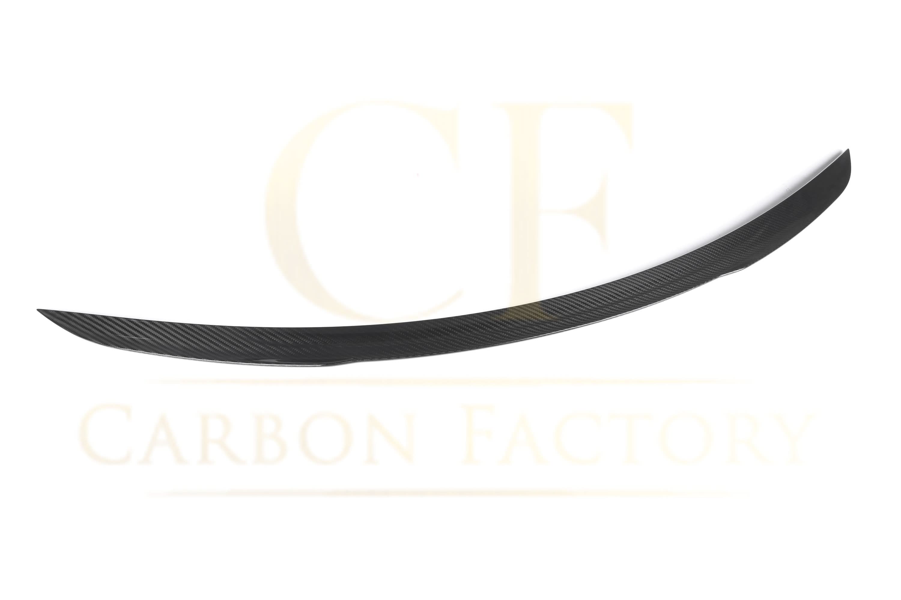 X Style Pre-Preg Carbon Fibre Boot Spoiler for Mercedes Benz C238 E Class Coupe 17-Present - Carbon Factory