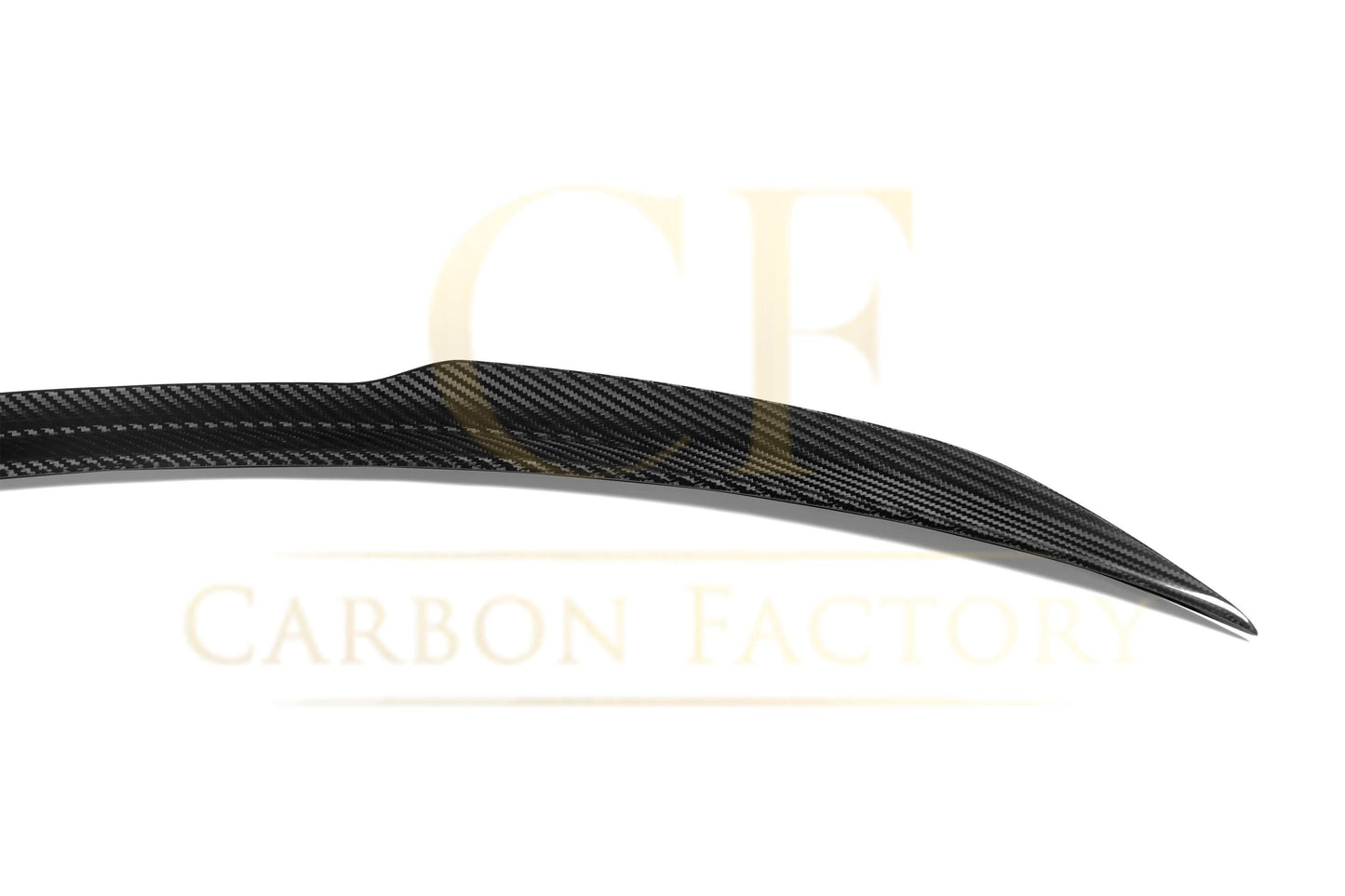 X Style Pre-Preg Carbon Fibre Boot Spoiler for Mercedes Benz W117 CLA 13-19 - Carbon Factory